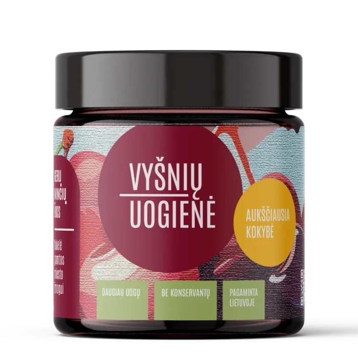 Vyšnių uogienė, 220g