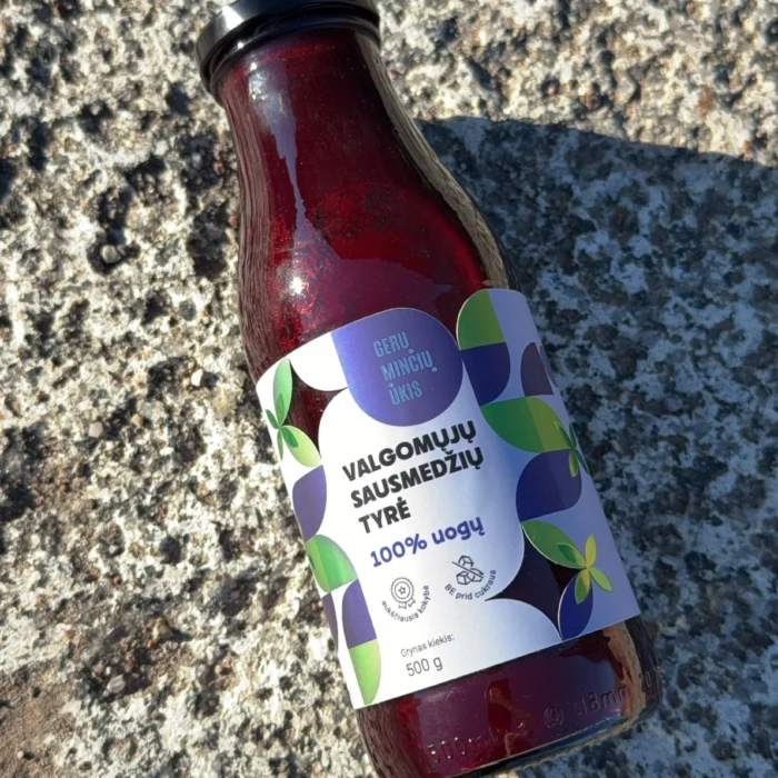 Natūrali sausmedžių tyrė, 500ml